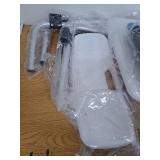 Tntants Shower Chair with Armrests and Back