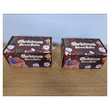 50 Pack Christmas Mini Squeeze Balls Toys, Christmas Stress Ball Pack Perfect for Christmas Party Favors Christmas Sock Fillers Gifts