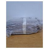 Cozy Bliss Checkered Faux Rabbit Fur Blanket King Size for Bed, Soft Fuzzy Blankets for Women Men, Large Furry Fleece Throw for Bedroom Decor (Grey, 108' x 90')