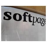 softpage Coral Blush Pink Quilt Lycell Cotton Pixel Cross Grid Twin Quilt 2-Pieces Stone Washed Bedspread Coverlet Lightweight Comforter with 1 Pillow Sham