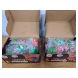 50 Pack Christmas Mini Squeeze Balls Toys, Christmas Stress Ball Pack Perfect for Christmas Party Favors Christmas Sock Fillers Gifts