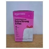 Amazon Basics Extra Strong & Flex Tall Kitchen Drawstring Trash Bags, Tropical Island Scent, 13 Gallon, 40 Count
