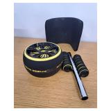 Fitness Invention Ab Roller Wheel - Ab Wheel Roller & Knee Mat - Rueda Para Abdominales - Abdominal Wheel - Abs Roller for Men & Women - Home Gym Equipment