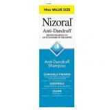 Nizoral Anti-Dandruff Shampoo with 1% Ketoconazole, Clean Fresh Scent - 14 fl oz - Retail: $40