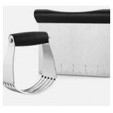 Professional Pastry Dough Scraper and Cutter Set