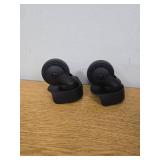 Luggage Wheel, 1 Pair Suitcase Caster Replacement Wheels 360 with Screw Swivel