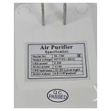 Ionizer Air Purifier, Air Purifier Ion Plug In, Portable and Quiet Plug-in Ionizer with Clear Negative Ion Wind Output, Automatic Release of Anions,Easy to Use for Home Bathroom Kitchen and Office Use