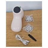 Fabric Shaver, cold Sky Lint Remover for Clothes with 3 Replaceable Blades, Electric Lint Shaver with Digital Display, 3-Speeds Defuzzer for Removing Fuzz and Pill from Sweater