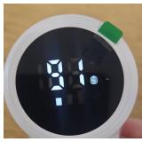 Fabric Shaver, cold Sky Lint Remover for Clothes with 3 Replaceable Blades, Electric Lint Shaver with Digital Display, 3-Speeds Defuzzer for Removing Fuzz and Pill from Sweater