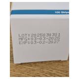 URS-10T Urinalysis Reagent Test Strips - 100 Count 2 Count, Best By 03/02/2027 - Retail: $40