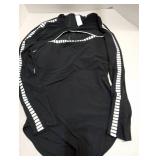 Gottex Coco Long Sleeve One Piece Size 10-Retails: $140