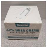 Norelie Urea Cream 42% with 2% Salicylic Acid - Foot and Heel Moisturizer for Dry, Cracked Skin - Non-Greasy Hydrating Cream for Feet, Hands, and Elbows, Softens Calluses and Rough Skin, 3.53oz