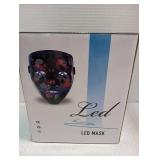 Boolavard Halloween Mask LED Light up Mask  (White)