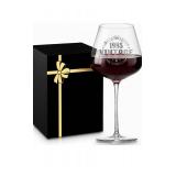 1985 Limited Edition Crystal Wine Glass with Gift Box