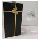1985 Limited Edition Crystal Wine Glass with Gift Box
