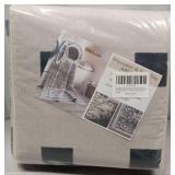 4x6 Checkered Washable Area Rug, Non-Slip Non-Shedding & Easy Care, Soft Low Pile Faux Wool Distressed Indoor Floor Carpet