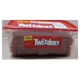 Twizzlers Twists Strawberry Flavored Licorice Style Low Fat Candy Tub 5 lb (Best by April 2026)