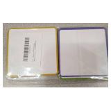 32 Pcs Dry Erase Magnetic Labels, 3 x 3 Reusable Writable Name Tags Magnetic Label Stickers for Whiteboard, Refrigerator, Locker Classroom Office Home (Multicolor)