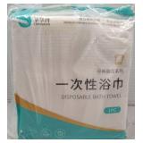 10 Pack Disposable Bath Towels Large Size 27.5"x55", Individually Sealed Travel Towel