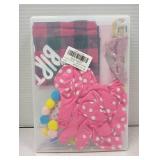 16 Pcs Cat Birthday Party Supplies (Pink)