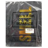 5 Senses Gift Bags with Ribbon Handles (Black)