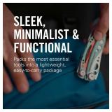 7-in-1 Lightweight, Minimalist Multi-Tool for Everyday Carry (EDC), Home, Garden & Outdoors, Verdant Green Retail $90