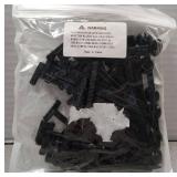 50 Pcs Nylon Cable Ties, Heavy Duty Self-Locking Clips Multipurpose Zip Ties