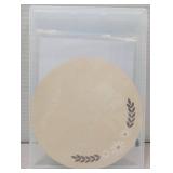 Baby Birth Announcement Sign, 5.8 Inch Wooden Hello World Newborn Name Sign for Hospital with Marker and Stand, Baby Welcome Sign Photo Props