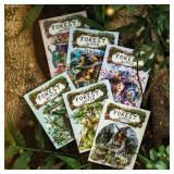 PET Scrapbook Stickers,180 PCS Sheets (Forest Witch)