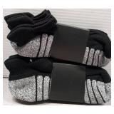 Thickened Towel Sole Running Socks - 6 Pairs Sports Socks, Non-slip, Sweat Absorbent and Breathable