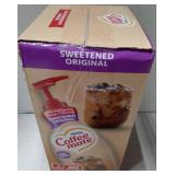 Nestle Coffee mate Coffee Creamer, Sweetened Original, Concentrated Liquid Pump Bottle, Non Dairy, No Refrigeration, 50.7 oz (Best by January 2026)