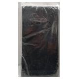 6 Pack Plastic Table Cloth, Black Thick Tablecloths Rectangle Table Cover Disposable, Waterproof- 54 x 108 Inch