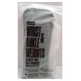 Sportbit Wrist Weights for Women - Pair of 1lb Platinum-Cured Silicone Wrist and Ankle Weights  Adjustable  Durable  Non-Slip Design