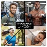 AIR-ON Performance Nose Strips (30 Count) | Nasal Strip for Breathing, Less Snoring & Sleeping Relief | Extra Strength, Wide Body | Drug-Free - Adhesive, Athletic Support, Sweat & Oil Proof - Black