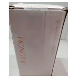 Womens Plush Fleece Hooded Bathrobe, Thick Nightgown Long Robe Sleepwear with Two Side Pockets and Belt Size XXL