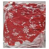 Christmas Pajamas Candy Cane Costumes for Adults Unisex One-Piece Onesie (Small)