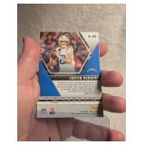 2020 Mosaic Justin Herbert NFL Debut Rookie Card