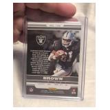 Tim Brown Raiders Trading Card Set - 2 ct