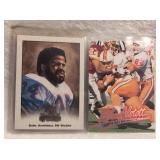 2002 Donruss Gridiron Kings Earl Campbell + Mike Alstott