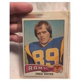 Vintage Football Card Lot - 3 ct