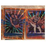 Donruss Basketball Rainbow Foil Card Collection - 17 ct