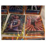 Donruss Basketball Rainbow Foil Card Collection - 17 ct