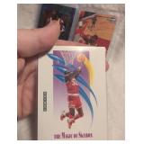 1990s Hakeem Olajuwon Houston Rockets Basketball Card Collection - 3 ct