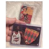 1990s Hakeem Olajuwon Houston Rockets Basketball Card Collection - 3 ct