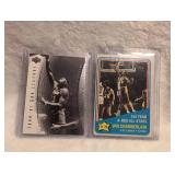 2001 Upper Deck NBA Legends Wilt Chamberlain Lakers Card - 2 ct