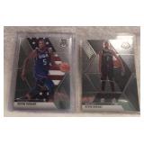 2019-20 Panini Mosaic Kevin Durant Basketball Card Set - 2 ct