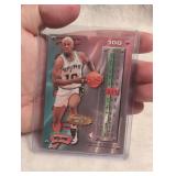 1995-96 Fleer Dennis Rodman San Antonio Spurs Trading Card