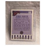 Vince Carter Toronto Raptors Fleer Banner Season Card #269