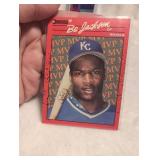 1990 Donruss and 2019 Topps Bo Jackson Kansas City Royals Baseball Card Lot - 2 ct