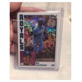 1990 Donruss and 2019 Topps Bo Jackson Kansas City Royals Baseball Card Lot - 2 ct